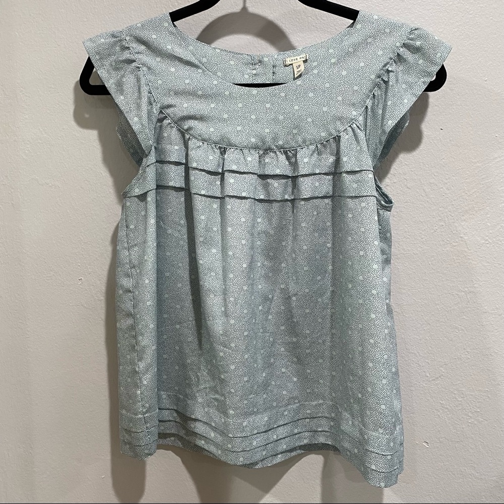 Forever21 light mint color blouse